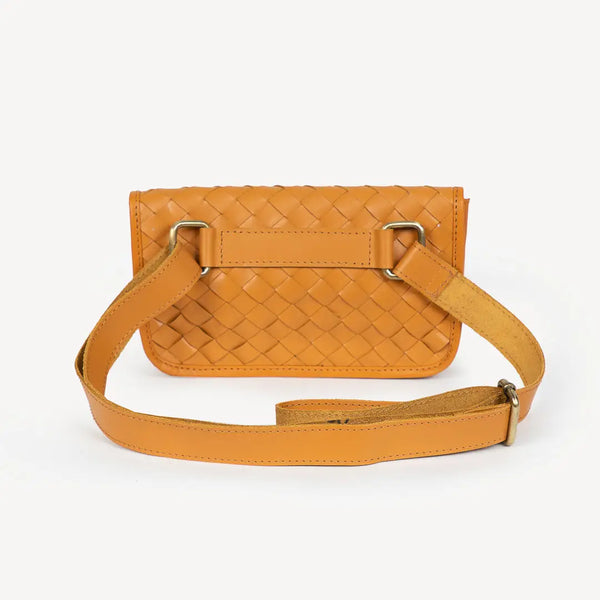 Woven Leather Belt Bag  Joyn   
