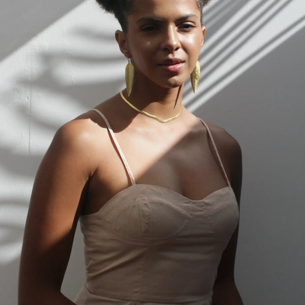 Laurel Leaf Earrings  Rover & Kin   