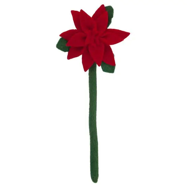 Felt Poinsettia Flower  Global Goods Partners   