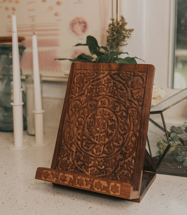 Mandala Floral Tablet/Book Stand