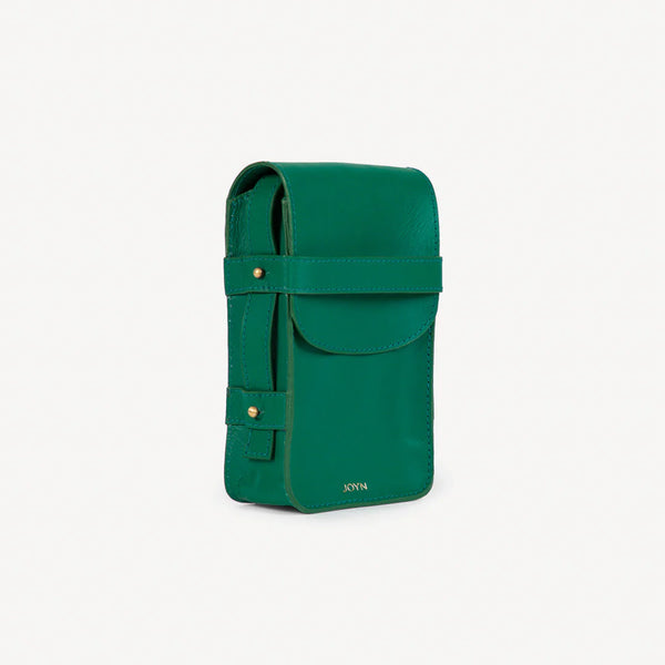 Boxy Crossbody Bag Camel Joyn Kelly Green  