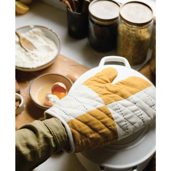 Quilted Oven Mitt  Anchal Project   