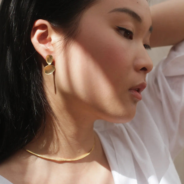 Luxe Gold Baubble Earrings