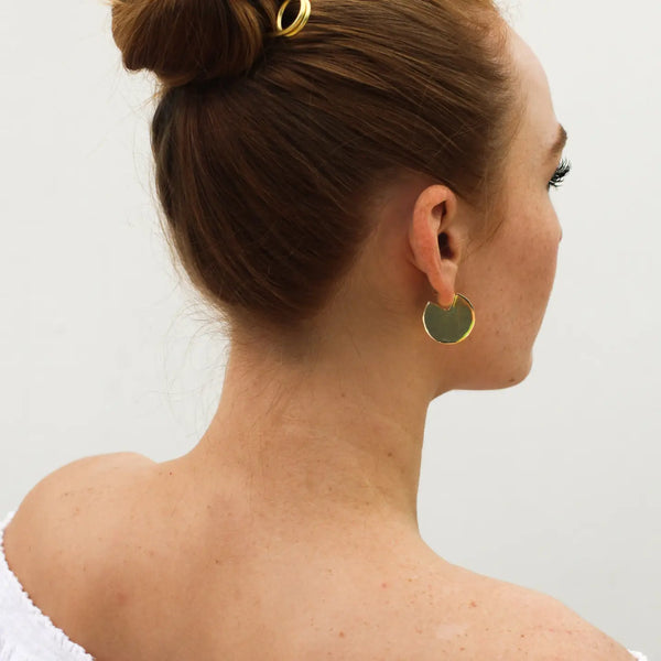 Raw Brass Loop Hair Pin Rover & Kin