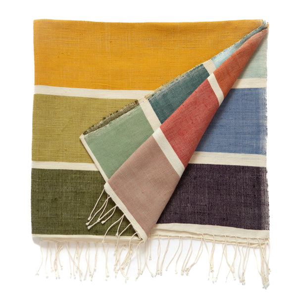 Kalam Handwoven Ethiopian Cotton Beach Towel Sabahar