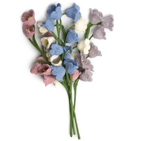 Felt Lily of the Valley Global Goods Partners