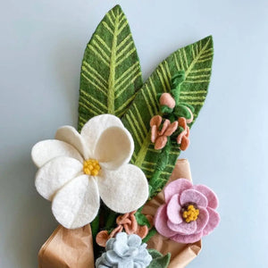 Felt Calathea Leaf Green Global Goods Partners   