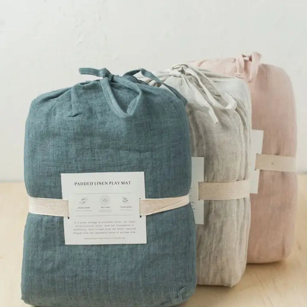 Hand Quilted Linen Playmat Creative Women