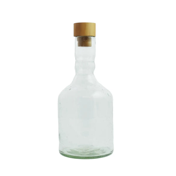 Clear Recycled Glass Decanter