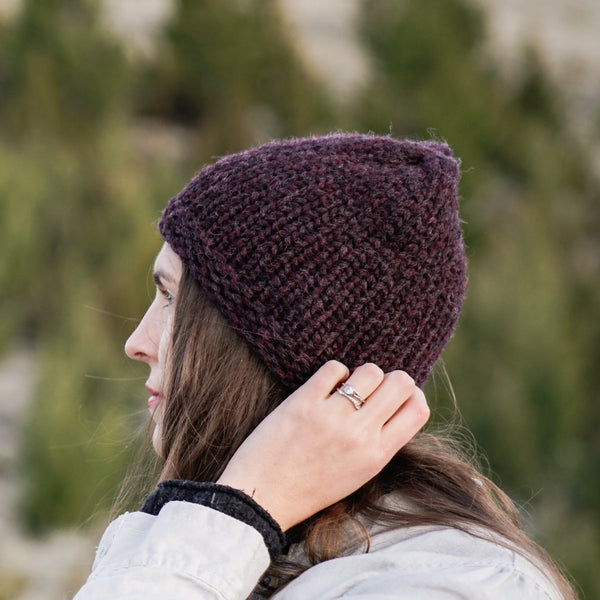 Cusco Hat Andes Gifts Plum