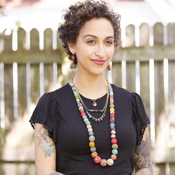 Kantha Kali Necklace Regular WorldFinds   