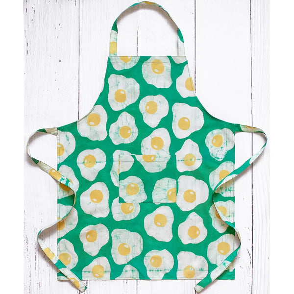 Reversible Apron Global Mamas Eggs Green