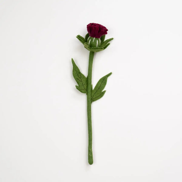 Felt Thistle Global Goods Partners Burgandy