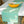 Vetiver Runner Zen Zen Aqua Stripes