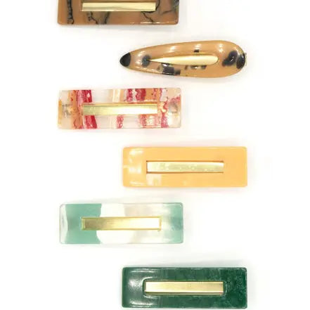 Resin Hair Clips Fair Anita