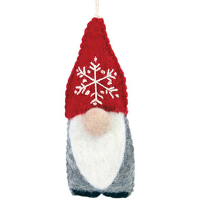 Snowflake Figure Ornaments dZi Gnome