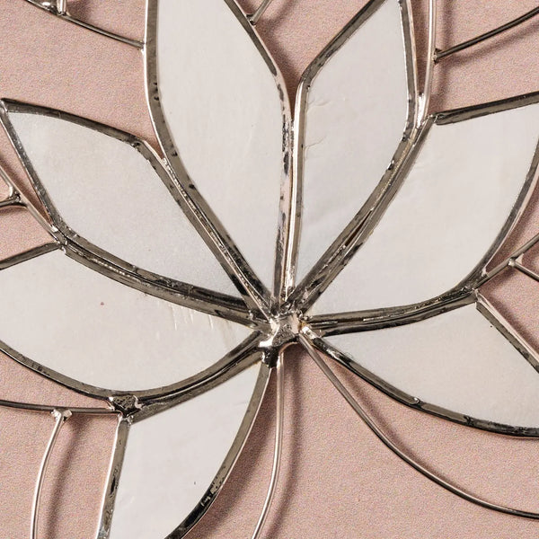 Capiz Lotus Ornament Ten Thousand Villages