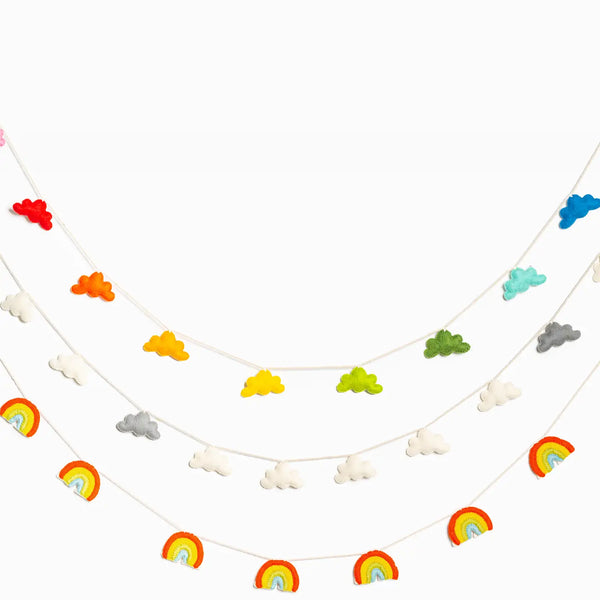 Felt Rainbow Garland Global Goods Partners