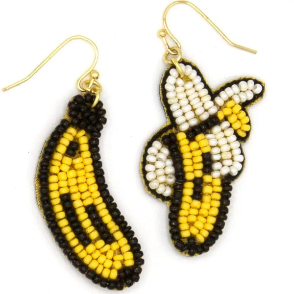 Beaded Fruit Earring Fair Anita Banana