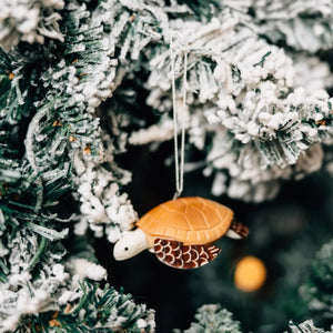 Tagua Turtle Ornament Ten Thousand Villages