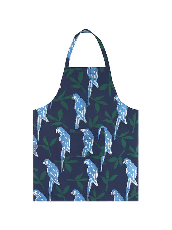 Reversible Apron Global Mamas Parrots Spruce
