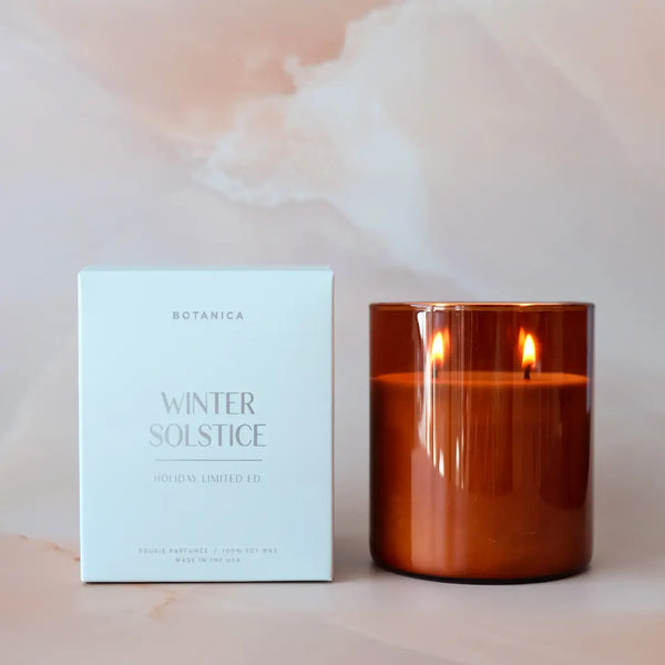 Holiday Candle  Botanica Winter Solstice  