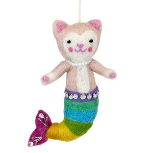 Purrmaid Ornament dZi