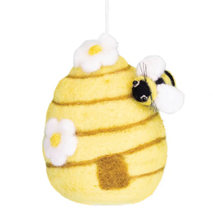 Busy Beehive Ornament dZi