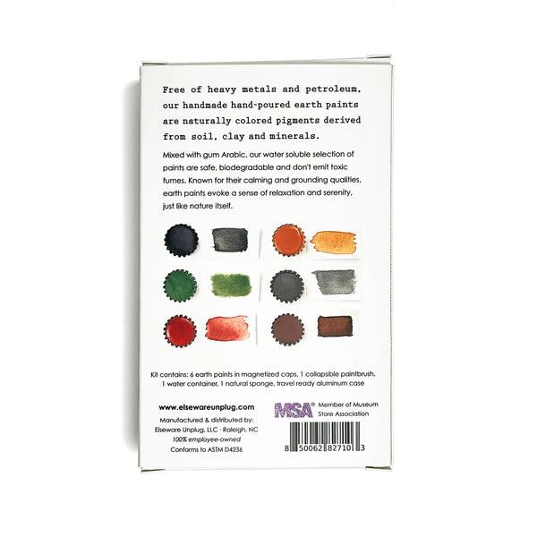 Earth Paint Set Eco Kids