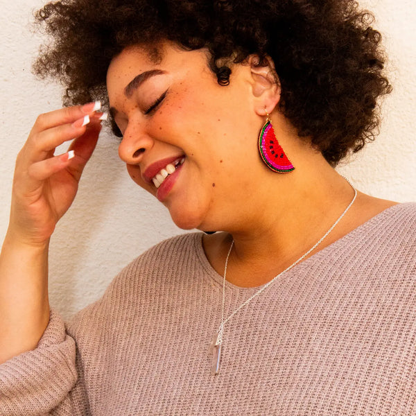 Beaded Fruit Earring Fair Anita