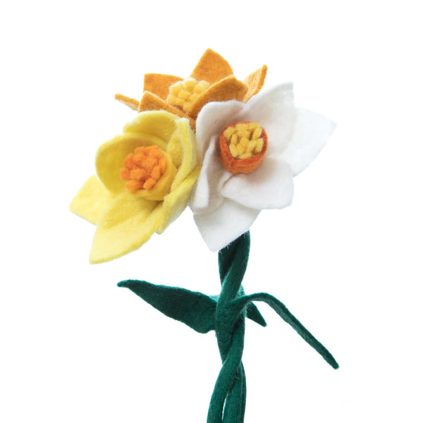 Felt Daffodil Flower