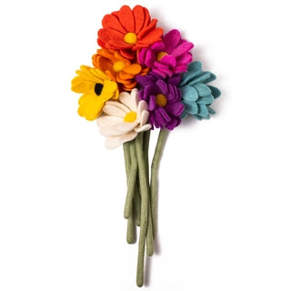 Felt Daisy Flower Light Blue Global Goods Partners   