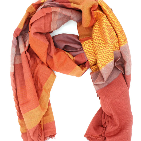 Woven Sunset Scarf