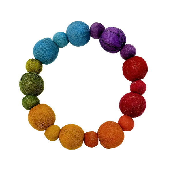 Kantha Prism Bauble Bracelet WorldFinds