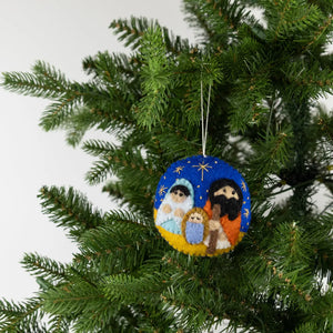 Felt Nativity Ornament Global Goods Partners