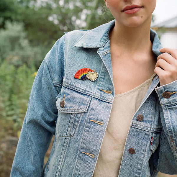 Beaded Brooch Matr Boomie