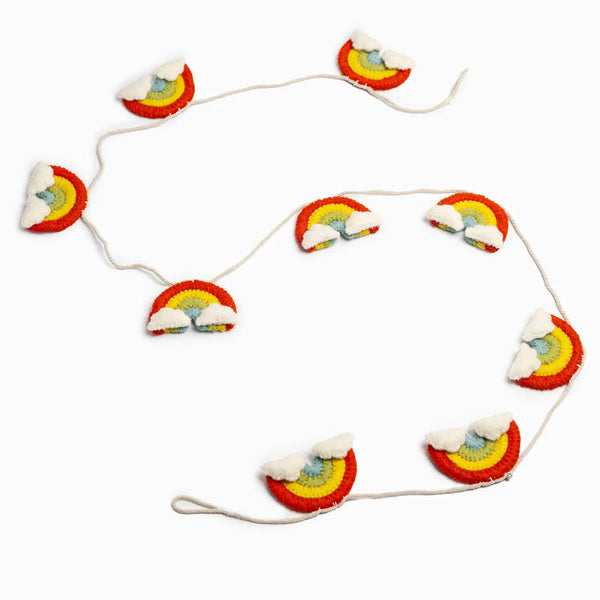Felt Rainbow Garland Global Goods Partners