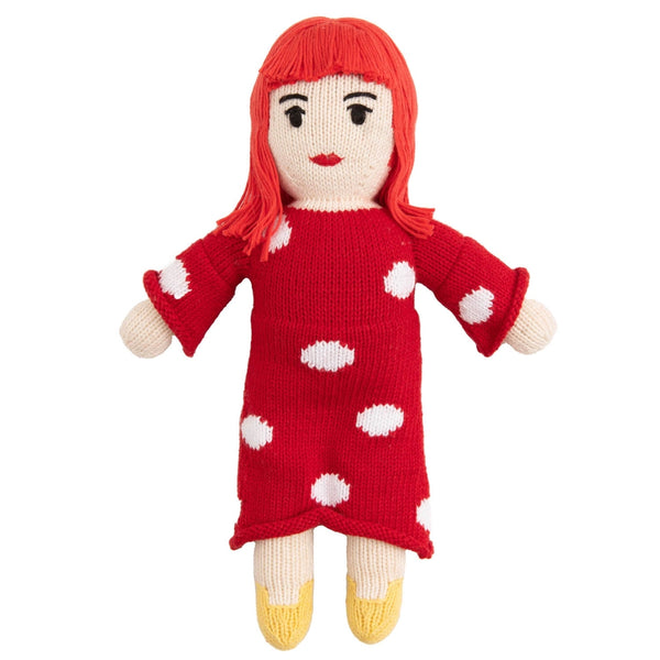 Knit Yayoi Kusama Doll Regular Global Goods Partners   