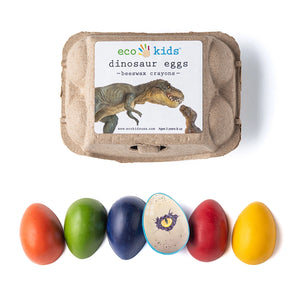 Dinosaur Egg Beeswax Crayons Regular Eco Kids   
