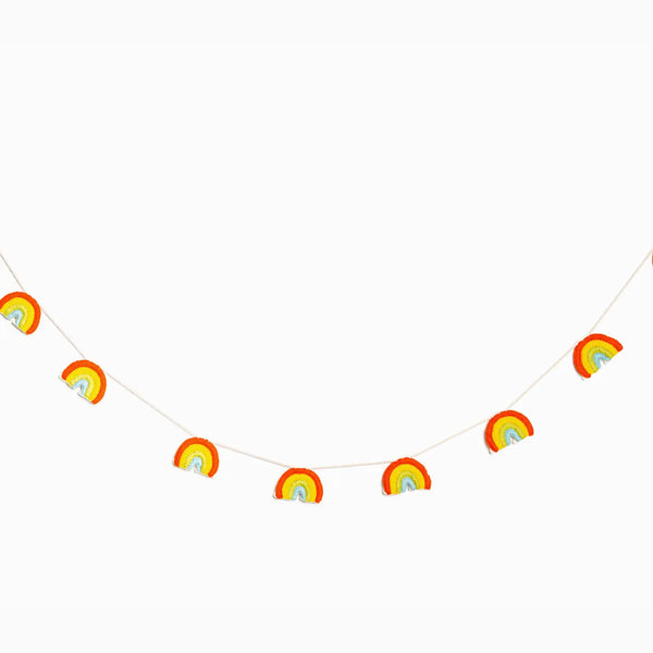 Felt Rainbow Garland Global Goods Partners