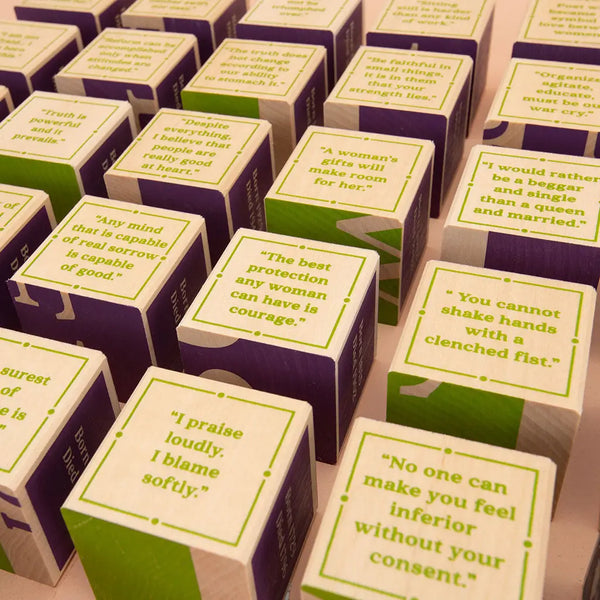 Women Who Dared Blocks  Uncle Goose   