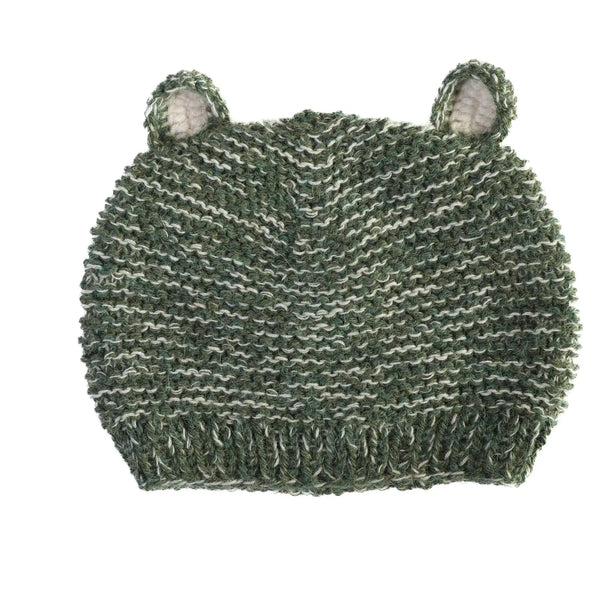 Muku Handknit Sun Bear Baby Hat