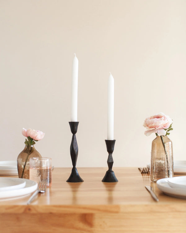 Diamond Iron Candle Holder Creative Women