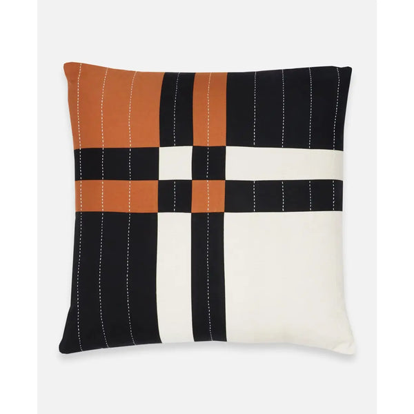 Patchwork Plaid Pillow Anchal Project