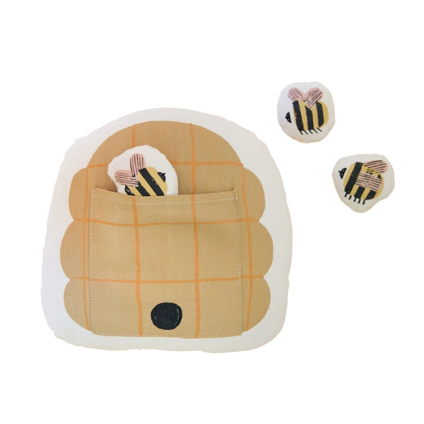Beehive Interactive Play Pillow