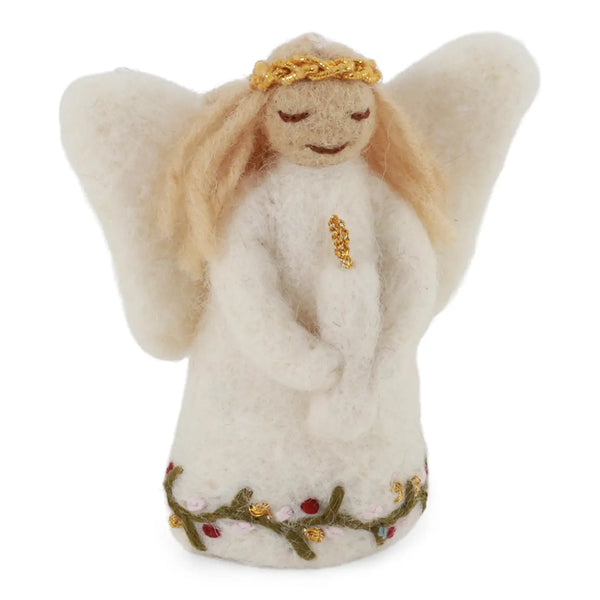 Angel Holding Candle Ornament Gry&Sif
