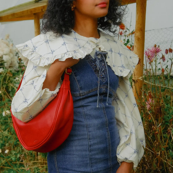 Leather Moon Sling Bag Joyn