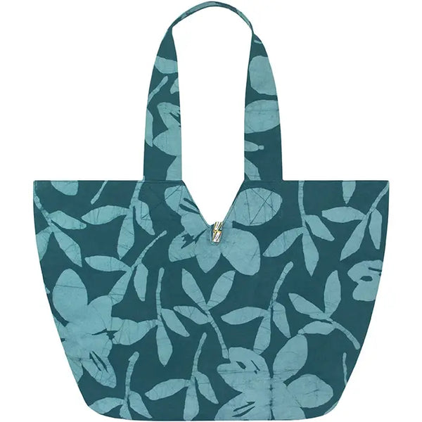 Basket Organic Tote Bag Botany Olive Global Mamas Blossom Shadow