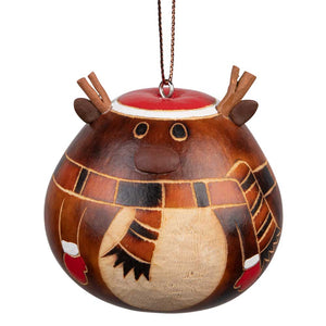 Christmas Hat Gourd Ornament Ten Thousand Villages