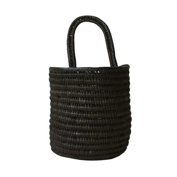 Woven Hangable Basket - Black imani